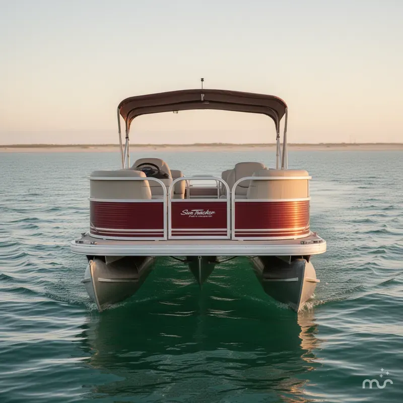 Slide: The Image of Sun Tracker Party Barge 20 DLX 20 DLX 2013 - 2