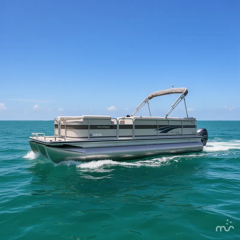 Slide: The Image of Harris Sunliner 220 BRAND NEW YAMAHA 90 SHO 2000 - 0