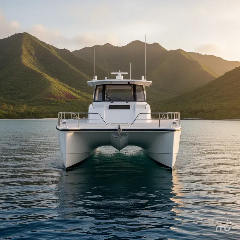 Slide: The Image of Encore Boat Works 33 Cat 2025 - 1