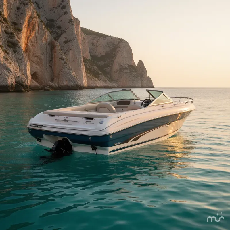 Slide: The Image of Sea Ray 210 Bow Rider 1998 - 3