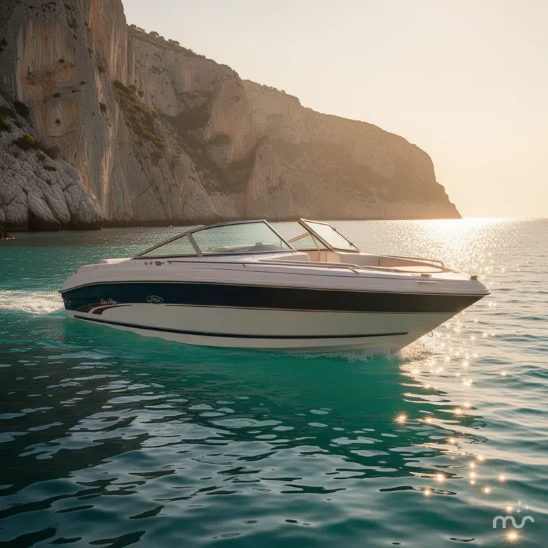Slide: The Image of Sea Ray 210 Bow Rider 1998 - 4