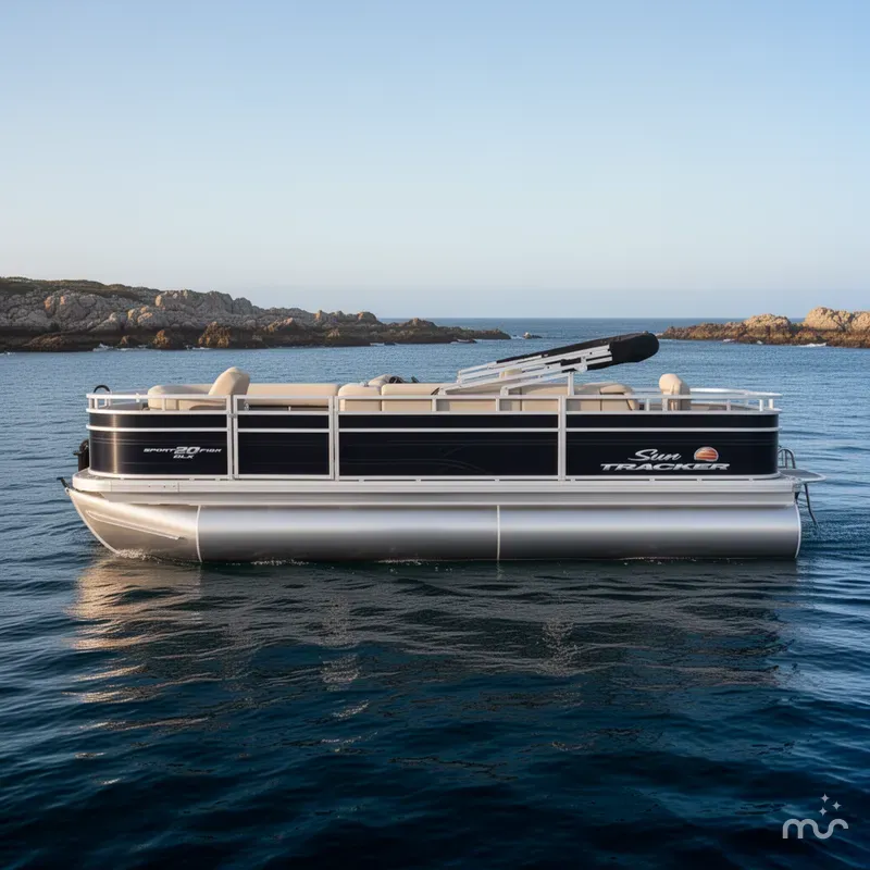 Slide: The Image of Sun Tracker SportFish 20 DLX 2025 - 2