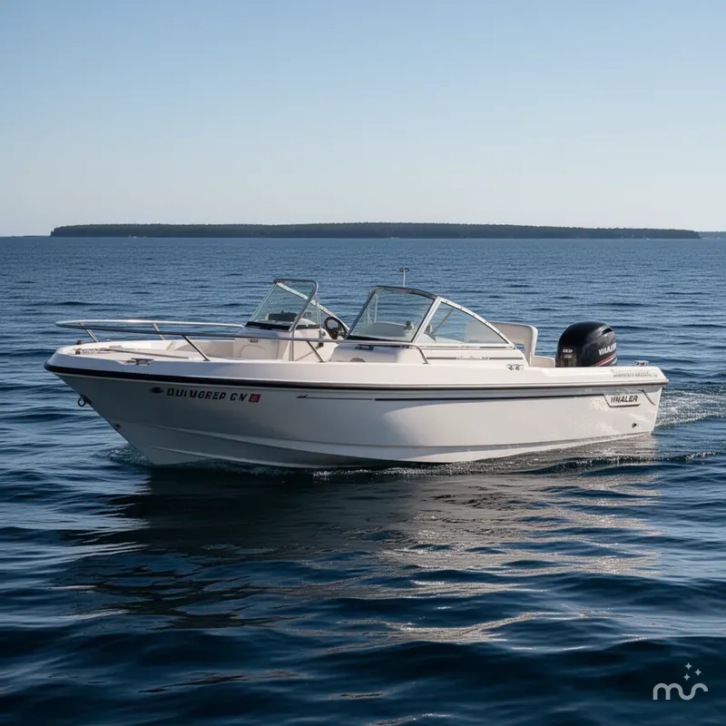 Slide: The Image of Boston Whaler 20 Dauntless 1997 - 4