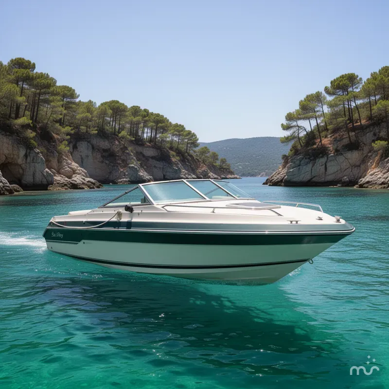 Slide: The Image of Sea Ray 200 Cuddy Cabin 1989 - 2