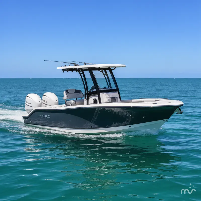 Slide: The Image of Robalo R250 Center Console 2024 - 2