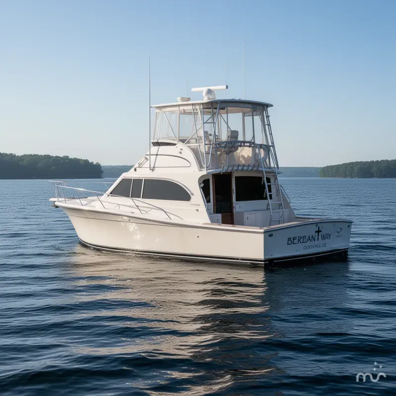 Slide: The Image of Egg Harbor 42 Convertible 1995 - 2