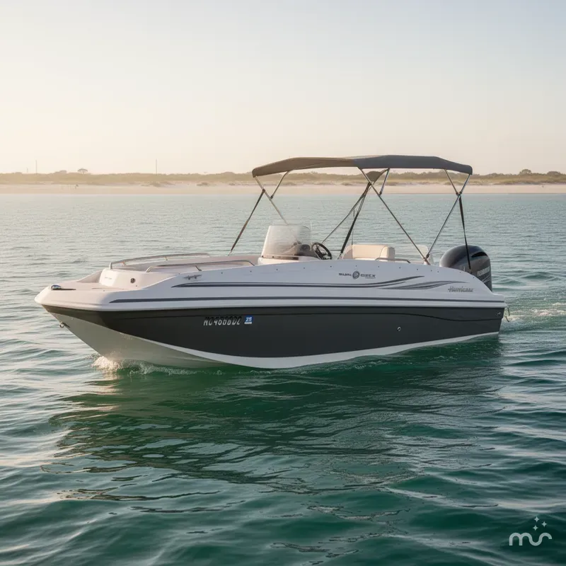 Slide: The Image of Hurricane SunDeck Sport 188 OB 2014 - 1