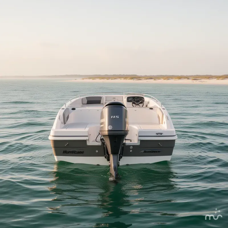 Slide: The Image of Hurricane SunDeck Sport 188 OB 2014 - 2