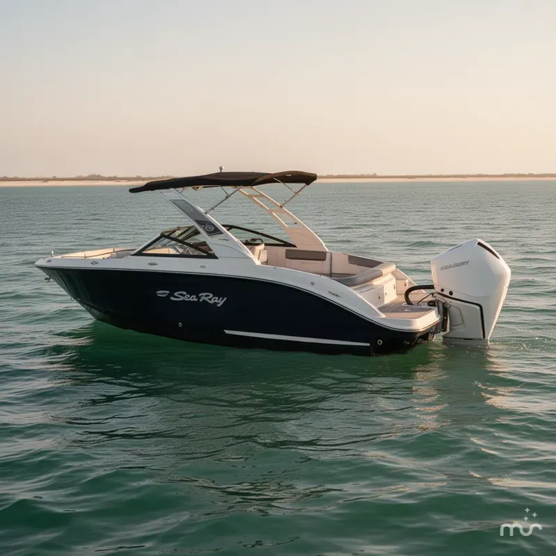 Slide: The Image of Sea Ray SDX 250 Outboard 2026 - 2