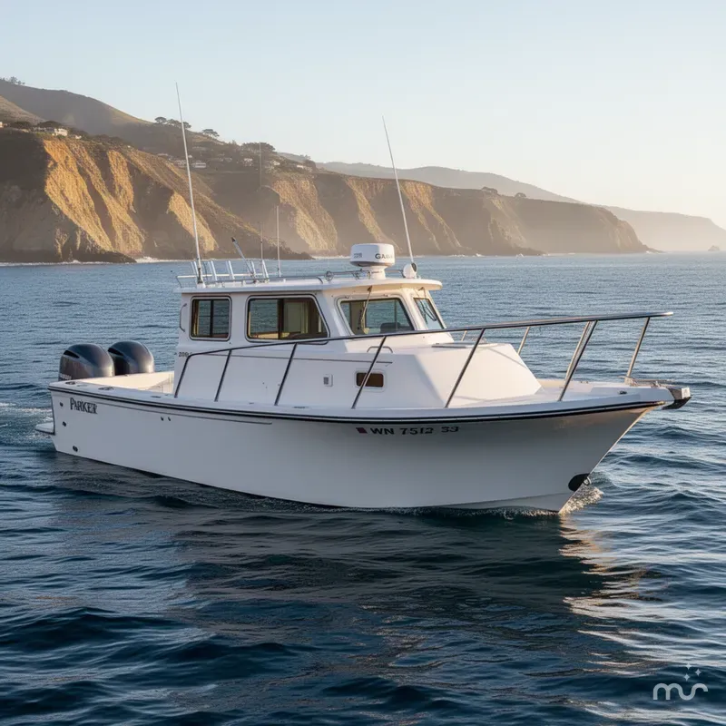 Slide: The Image of Parker Marine 2530 Extended Sport Cabin 2016 - 0