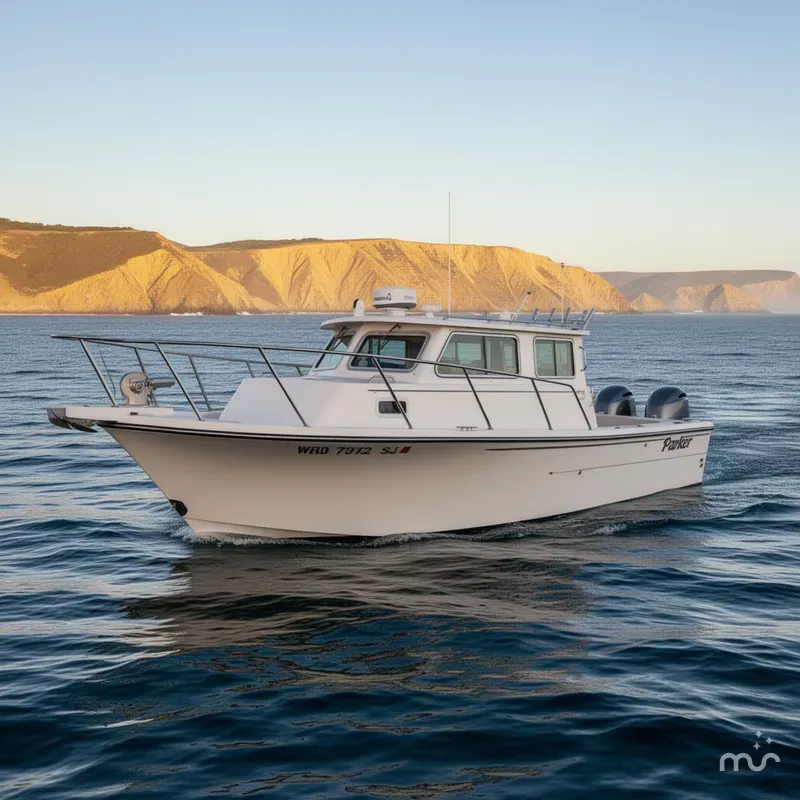 Slide: The Image of Parker Marine 2530 Extended Sport Cabin 2016 - 1