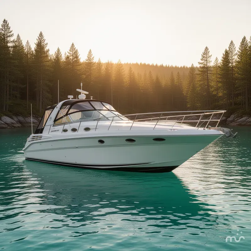 Slide: The Image of Sea Ray Sundancer 400 1999 - 2