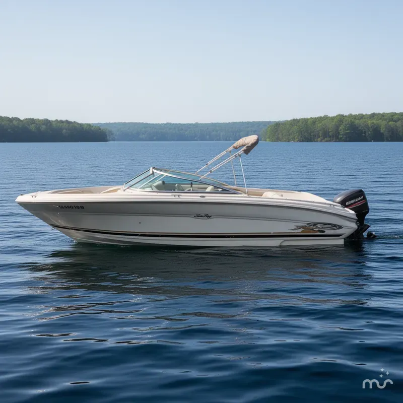 Slide: The Image of Sea Ray 210 Bow Rider 1999 - 2