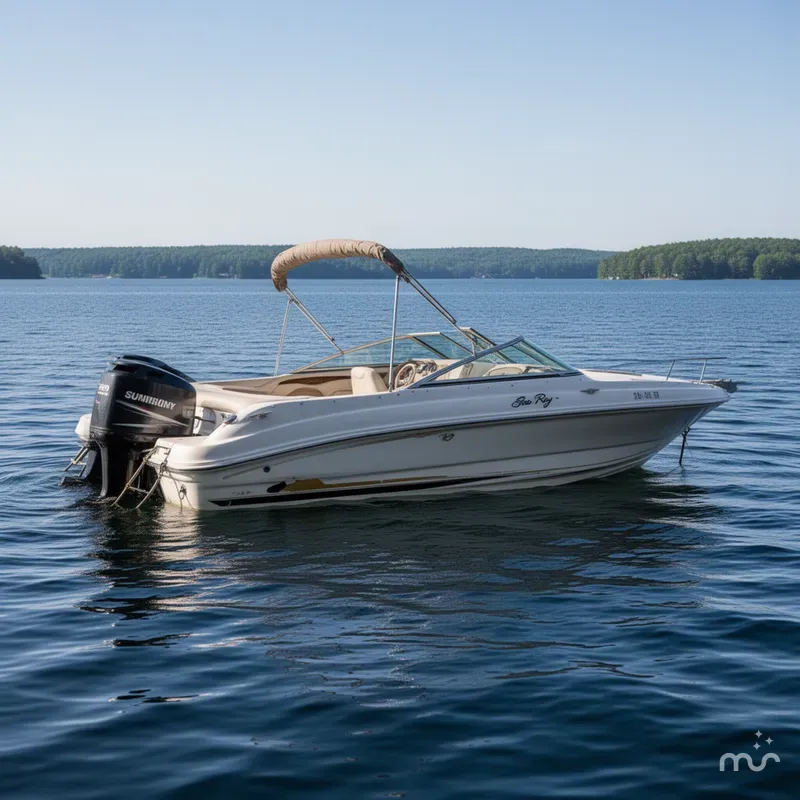 Slide: The Image of Sea Ray 210 Bow Rider 1999 - 4