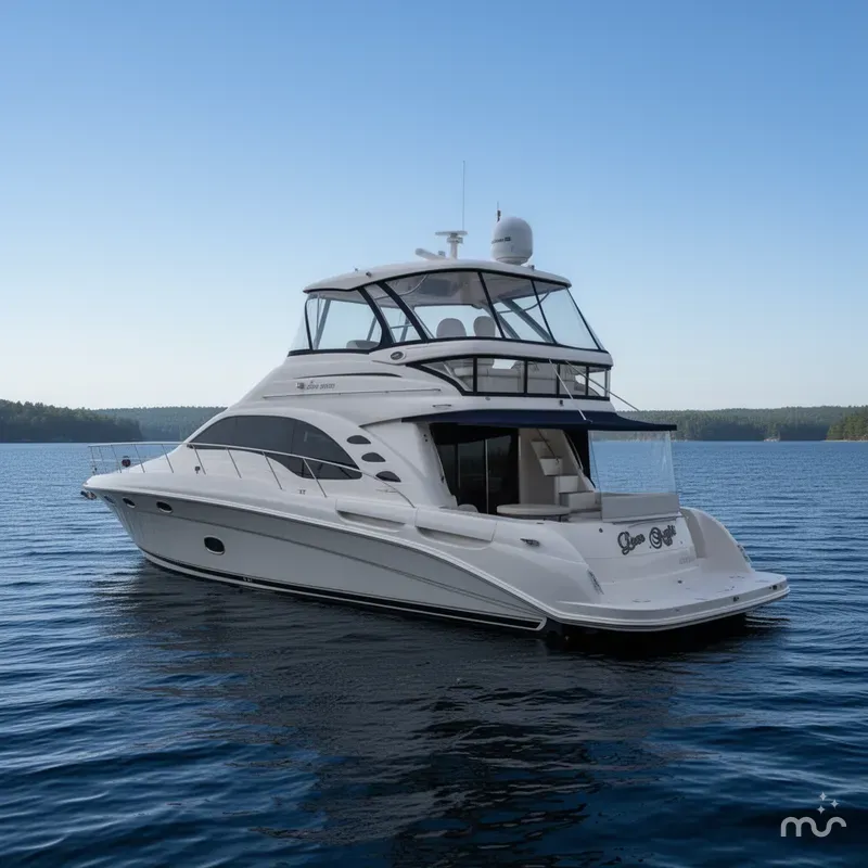Slide: The Image of Sea Ray 58 Sedan 2008 - 1