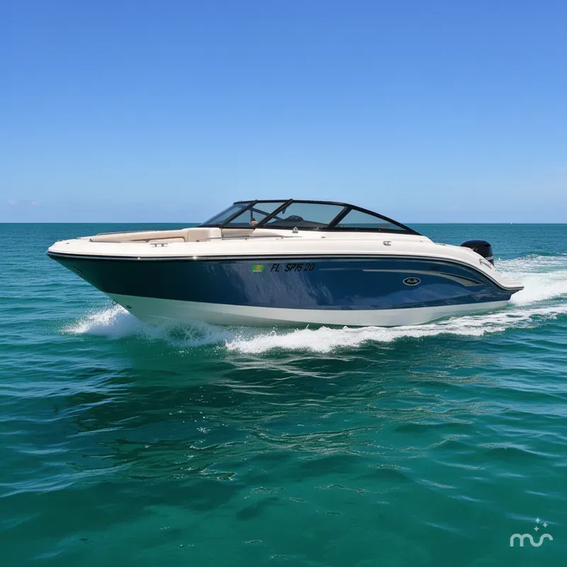 Slide: The Image of Sea Ray SPX 210 Outboard 2021 - 1