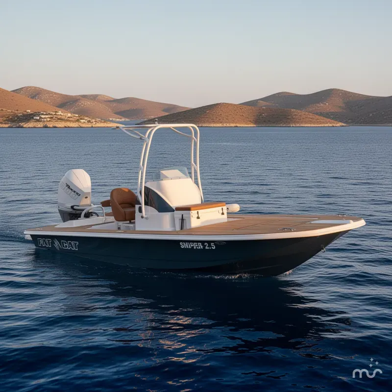 Slide: The Image of Fat Cat Boats Sniper 25 2023 - 2