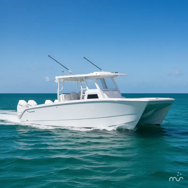 Slide: The Image of Invincible 40 Catamaran 2026 - 0