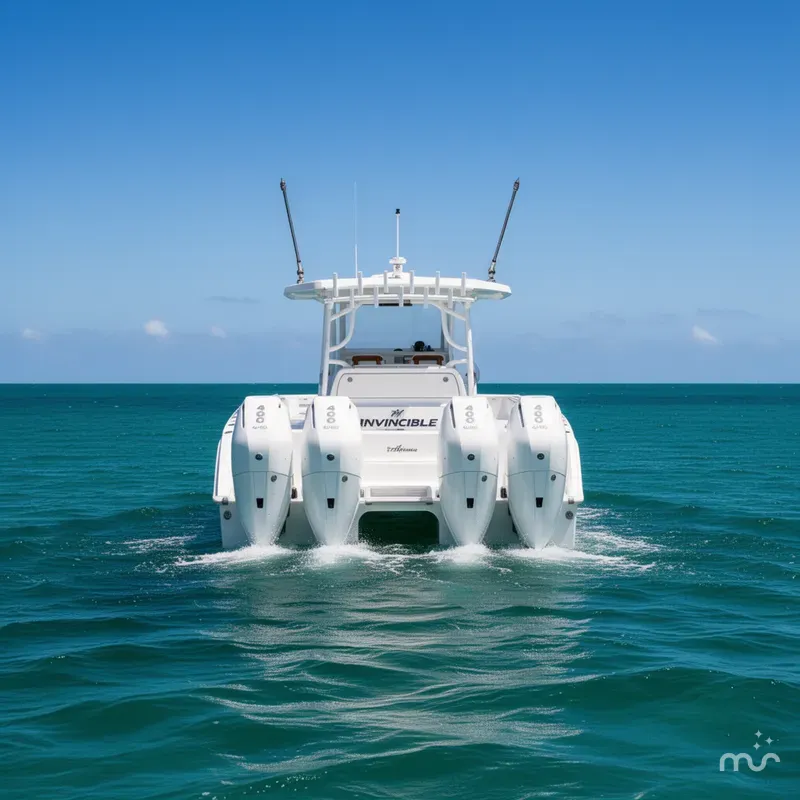 Slide: The Image of Invincible 40 Catamaran 2026 - 2