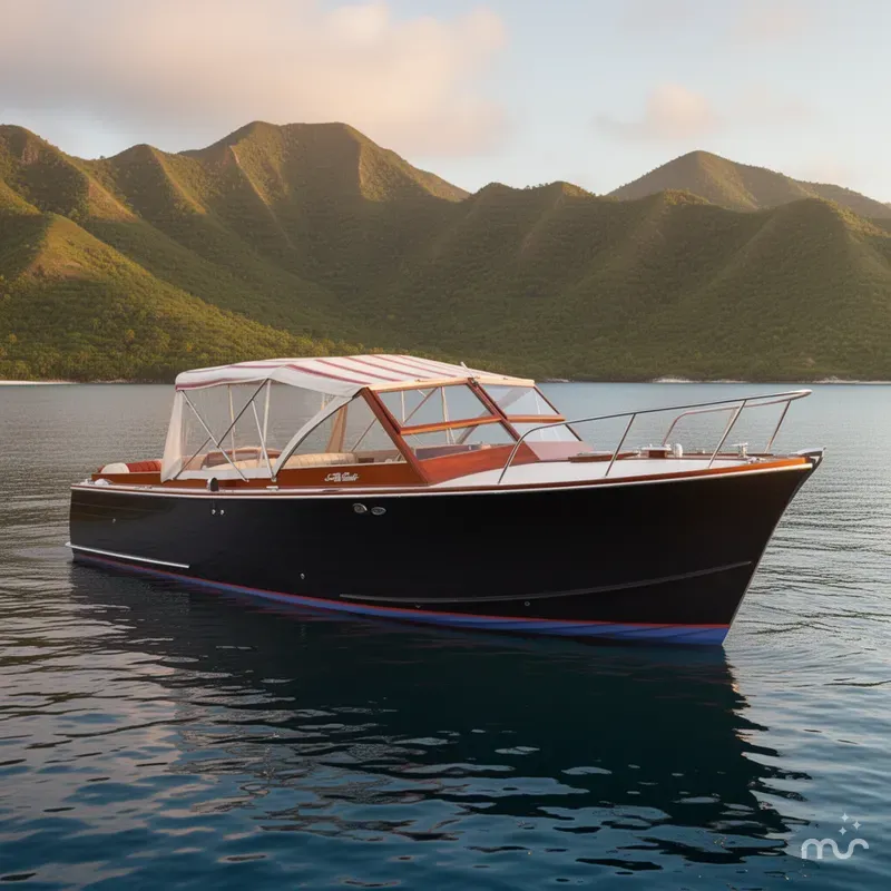 Slide: The Image of Chris-Craft 30 Sea Skiff 1960 - 2