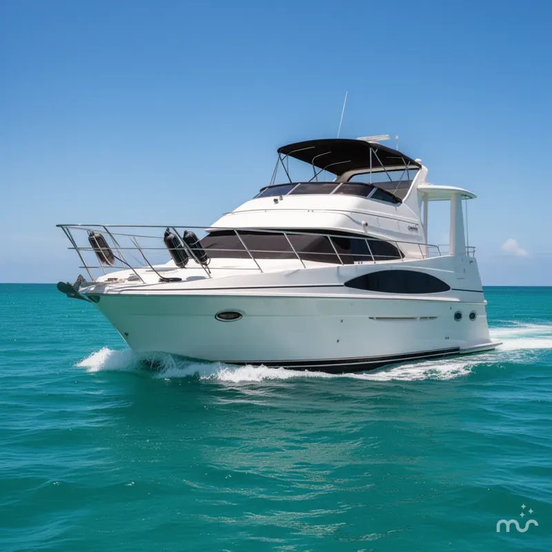 Slide: The Image of Carver 396 Aft Cabin Motor Yacht 2004 - 0