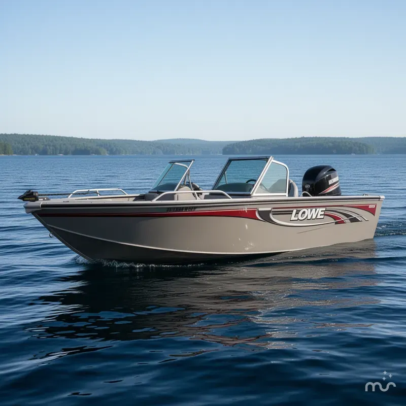 Slide: The Image of Lowe 175 Fish N Ski 2008 - 0