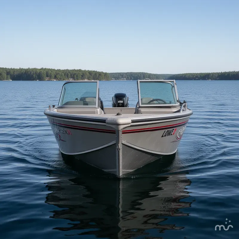 Slide: The Image of Lowe 175 Fish N Ski 2008 - 1