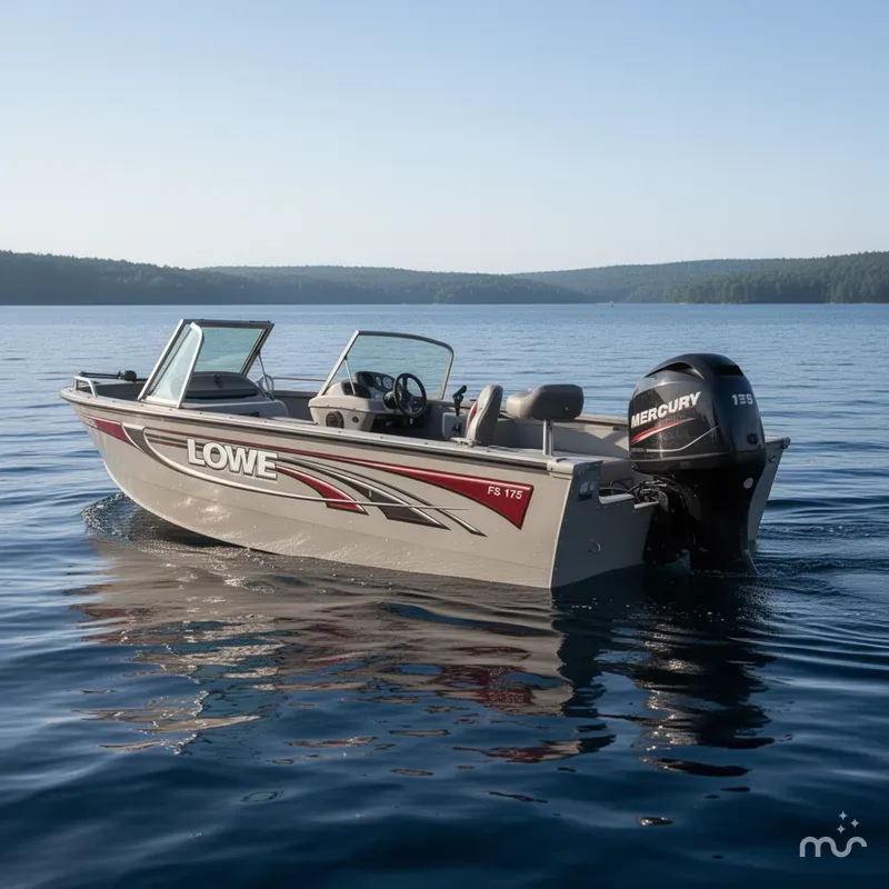 Slide: The Image of Lowe 175 Fish N Ski 2008 - 2