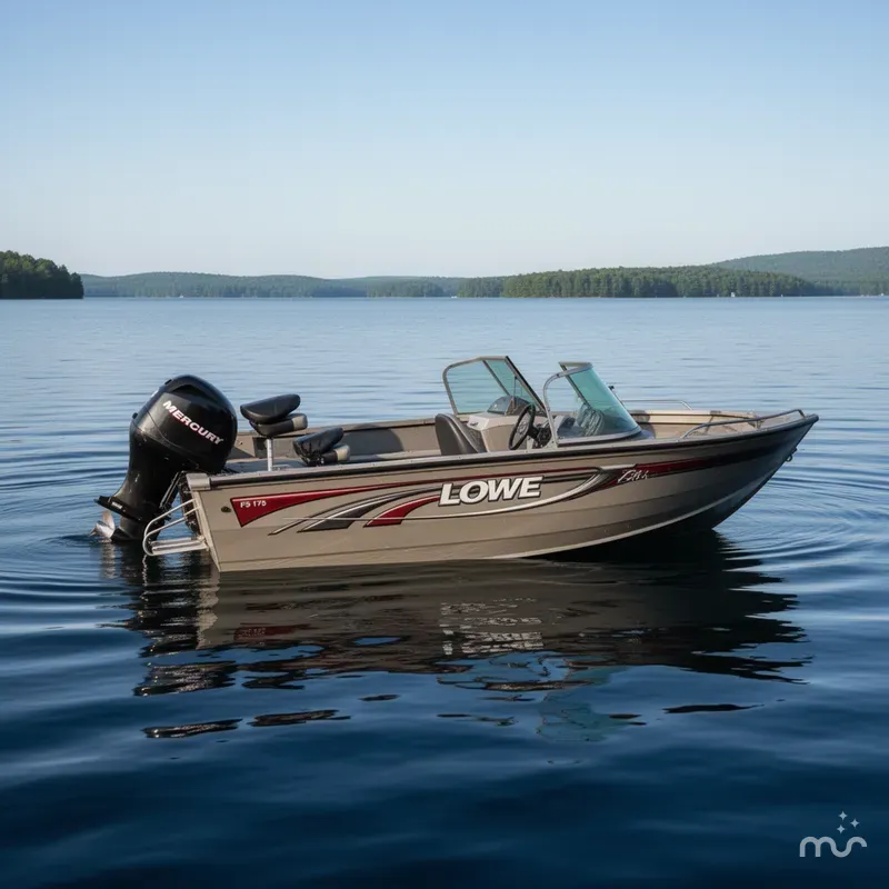 Slide: The Image of Lowe 175 Fish N Ski 2008 - 4