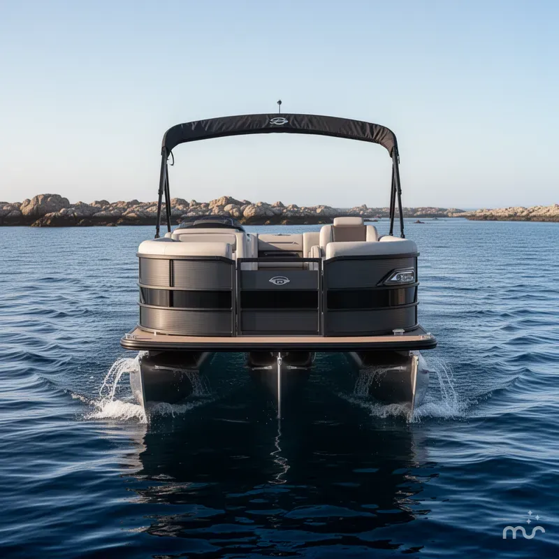Slide: The Image of Bentley Pontoons Elite 253 QSB 2026 - 3