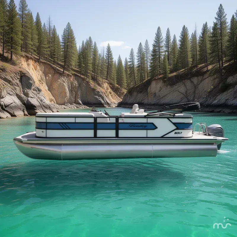 Slide: The Image of Bentley Pontoons 223 Bolt 2026 - 2