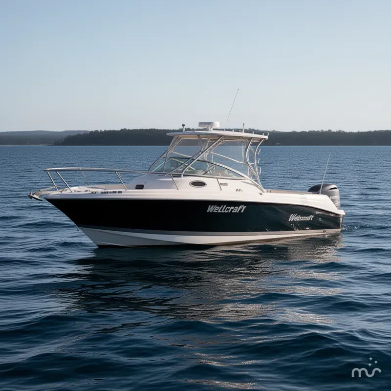 Slide: The Image of Wellcraft 252 Coastal 2005 - 2