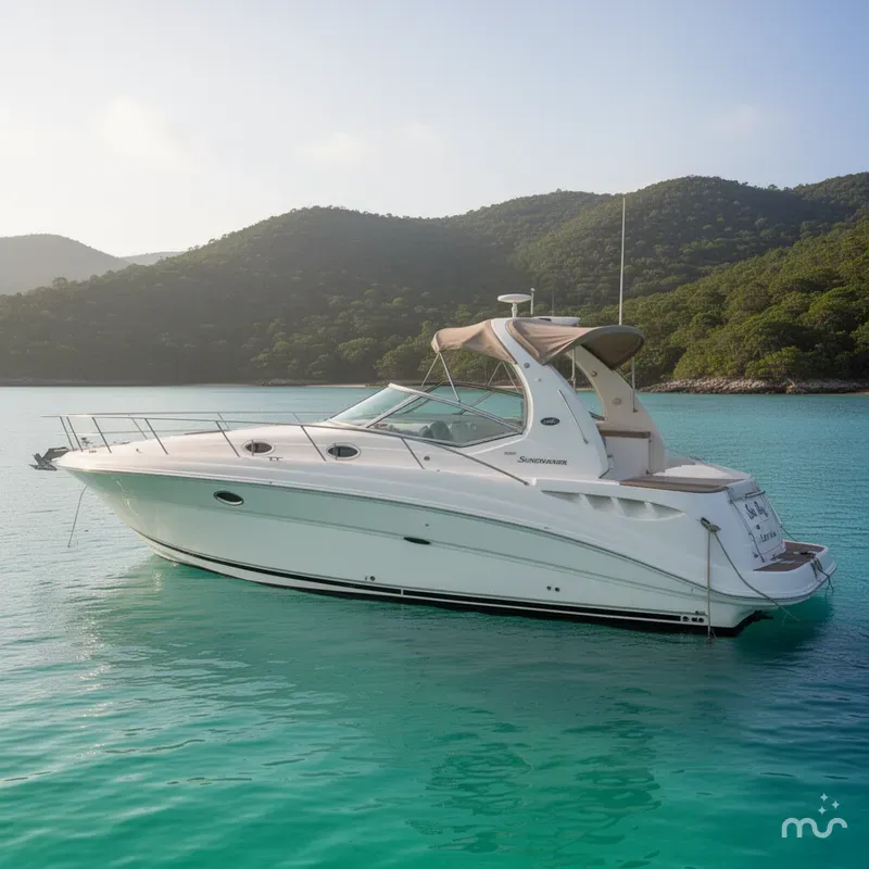 Slide: The Image of Sea Ray Sundancer 320 2004 - 2