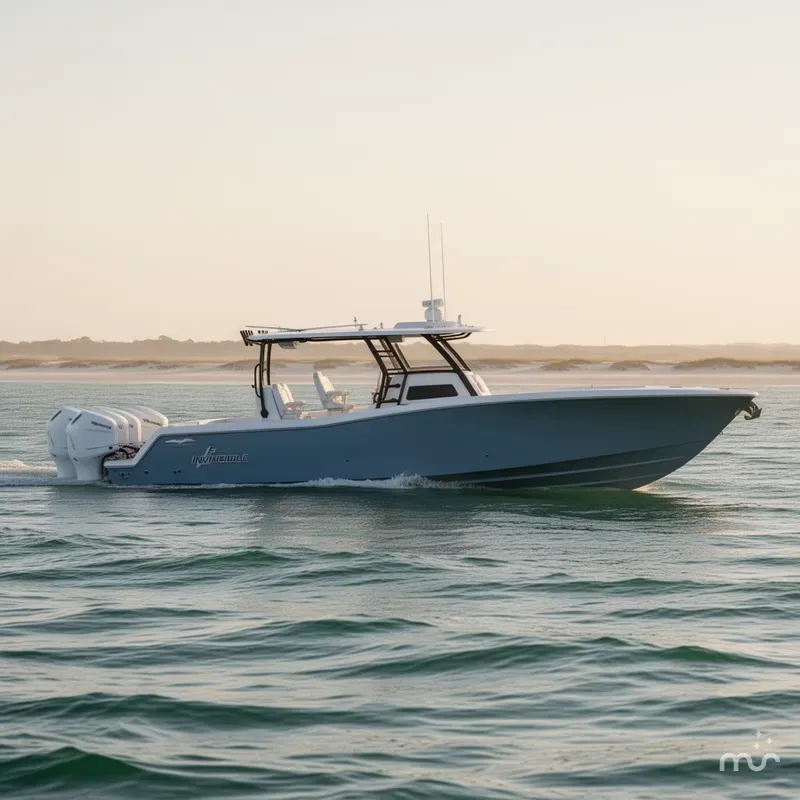 Slide: The Image of Invincible 43 Open Fisherman 2025 - 0