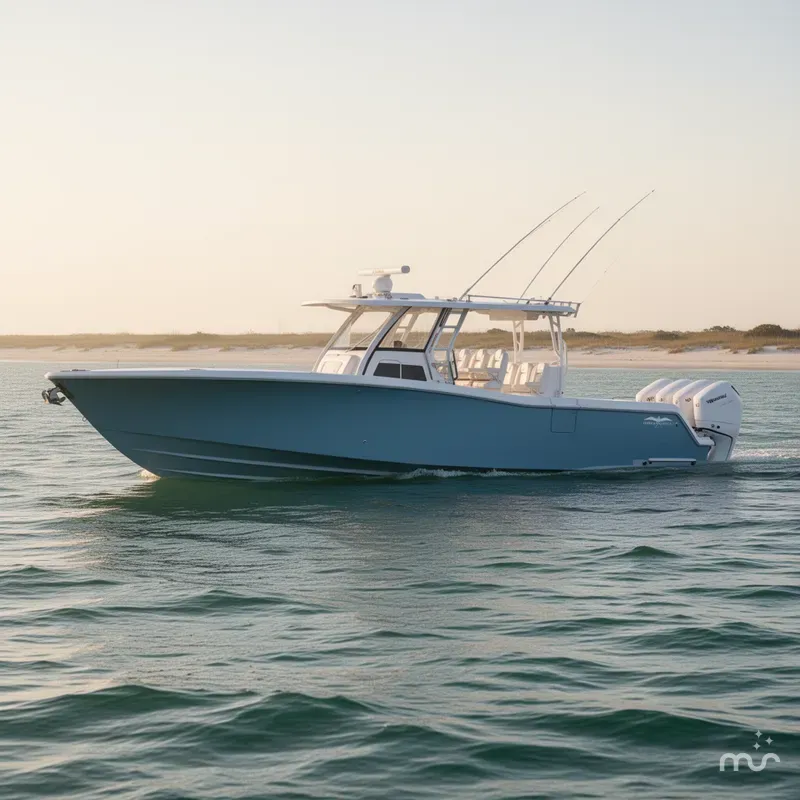 Slide: The Image of Invincible 43 Open Fisherman 2025 - 1