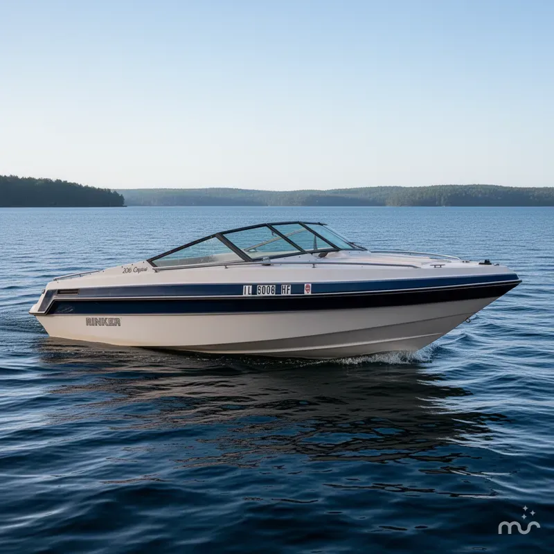 Slide: The Image of Rinker 206 OPEN BOW 1989 - 0