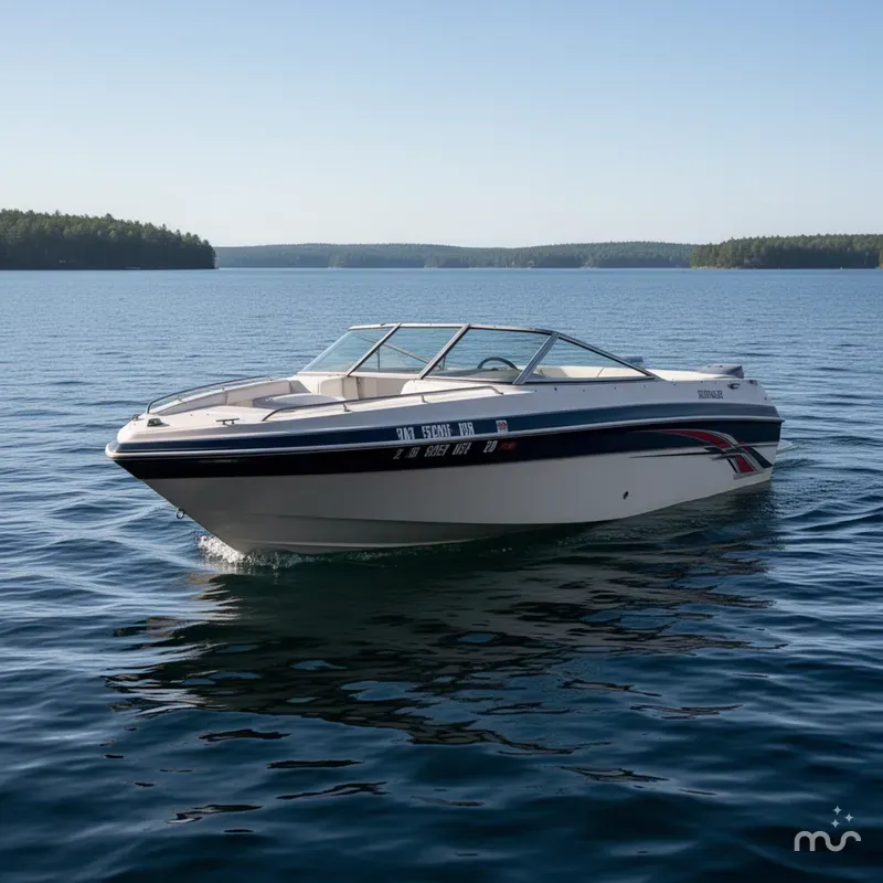 Slide: The Image of Rinker 206 OPEN BOW 1989 - 1