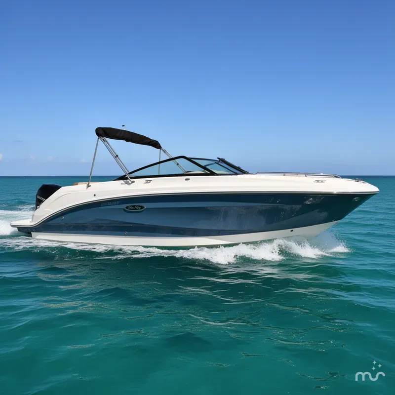 Slide: The Image of Sea Ray SDX 250 Outboard 2023 - 0