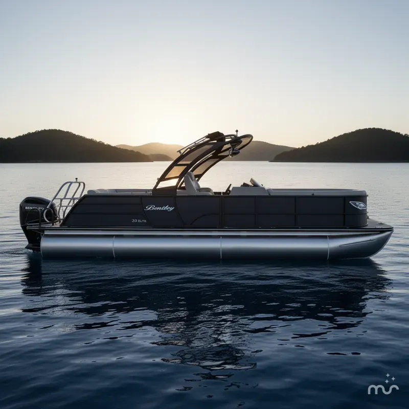 Slide: The Image of Bentley Pontoons 253 ELITE SWINGBACK DUAL CAPTAIN 2024 - 0