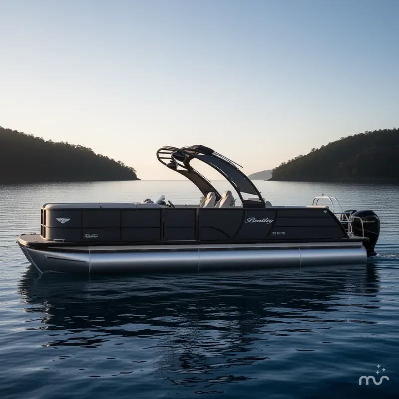 Slide: The Image of Bentley Pontoons 253 ELITE SWINGBACK DUAL CAPTAIN 2024 - 1