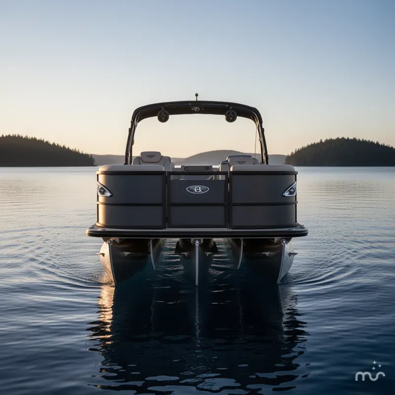 Slide: The Image of Bentley Pontoons 253 ELITE SWINGBACK DUAL CAPTAIN 2024 - 3