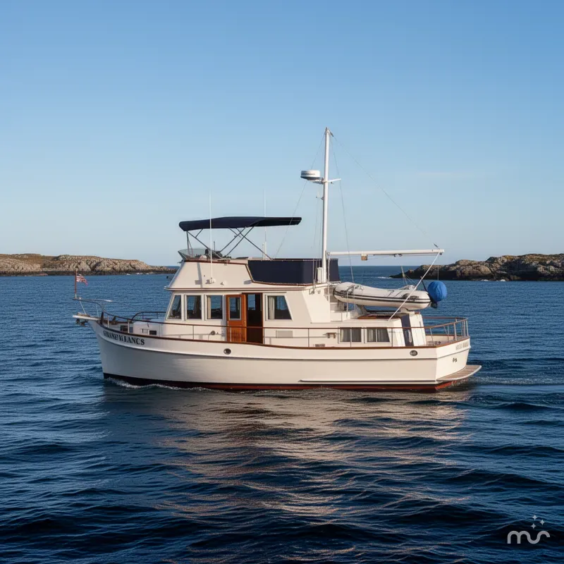 Slide: The Image of Grand Banks 36 Classic 1986 - 2