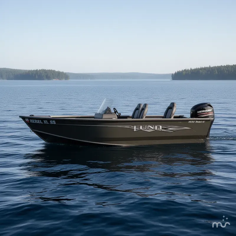 Slide: The Image of Lund 1650 Rebel XL SS 2014 - 2