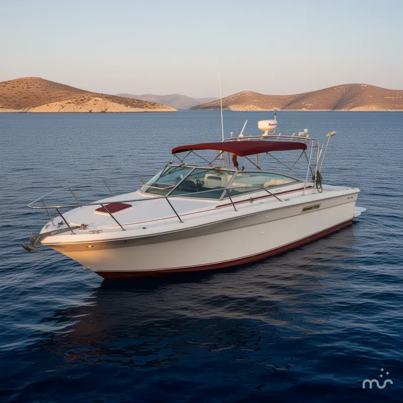 Slide: The Image of Sea Ray 310 Amberjack 1992 - 2