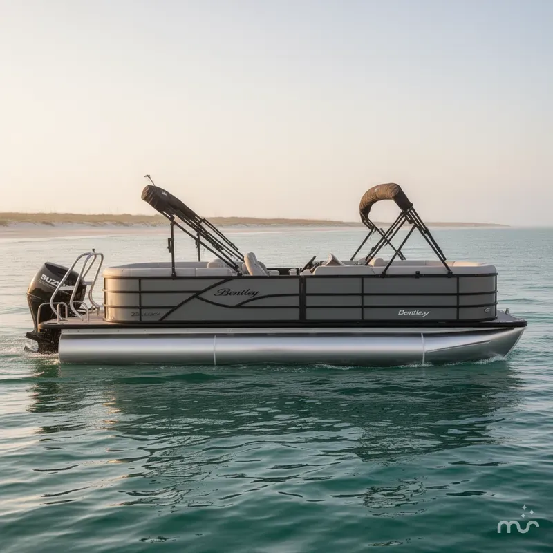 Slide: The Image of Bentley Pontoons Legacy 223 Navigator 2026 - 0