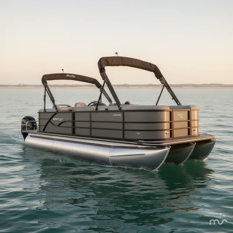 Slide: The Image of Bentley Pontoons Legacy 223 Navigator 2026 - 1