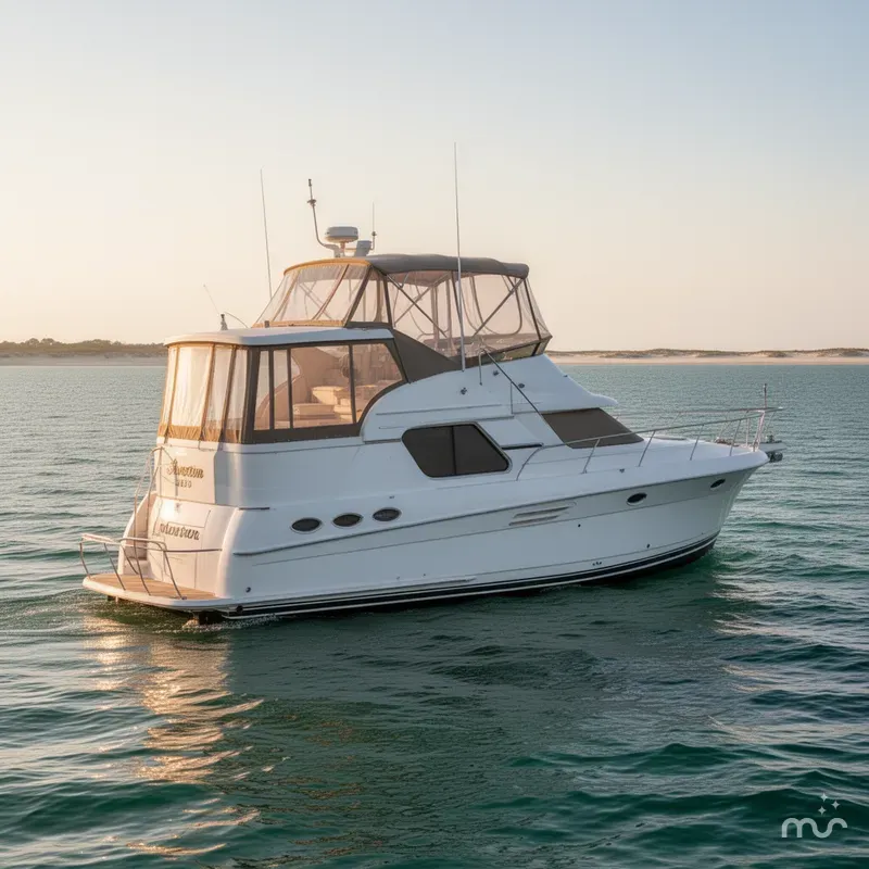 Slide: The Image of Silverton 392 Motor Yacht 1999 - 2