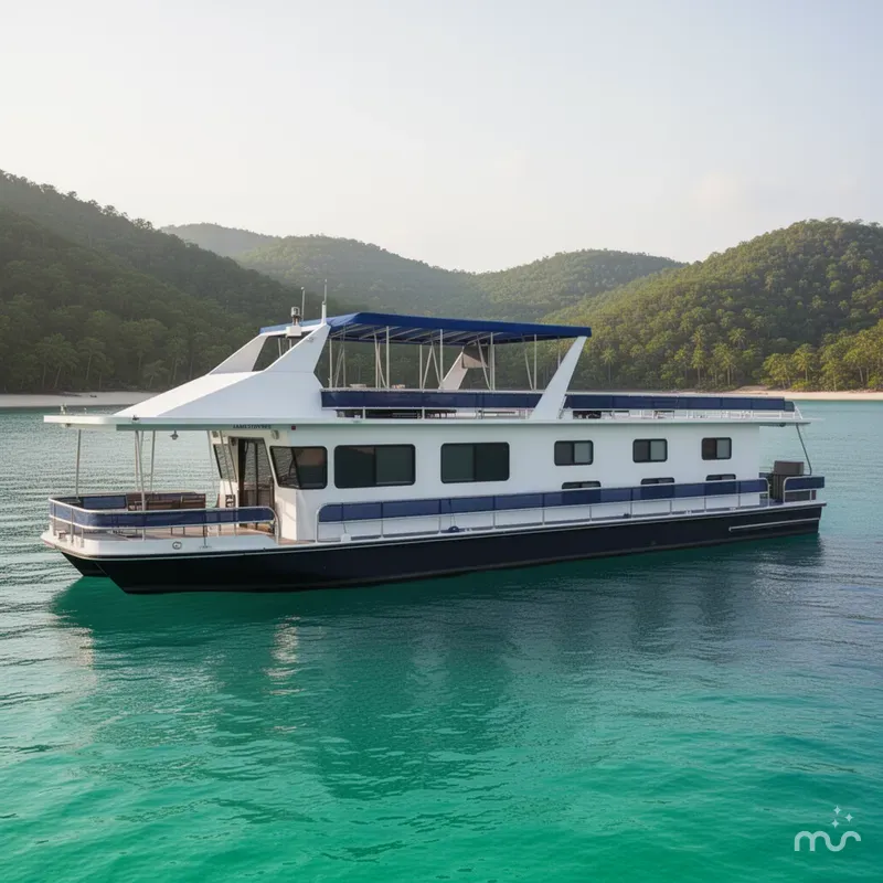 The Image of Jamestowner 16x72 Houseboat 1992 - 0