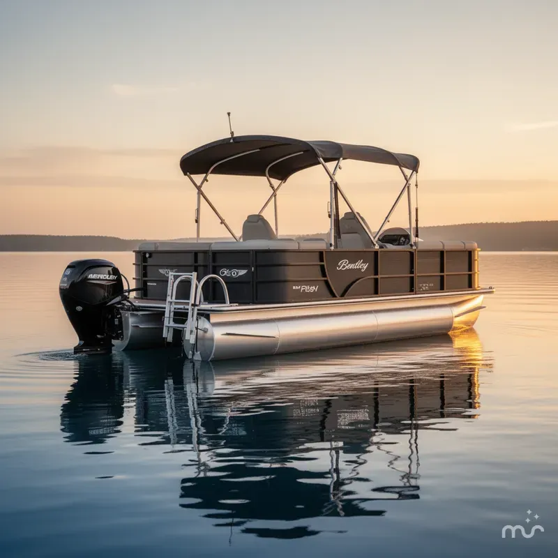Slide: The Image of Bentley Pontoons 200 4 Fish 2023 - 0