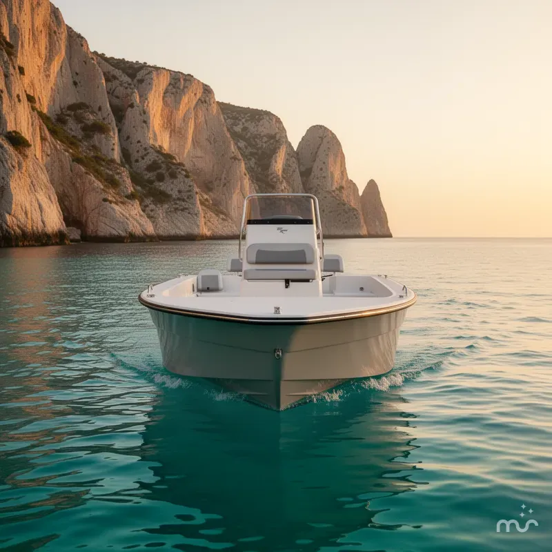 Slide: The Image of Bay Rider 2260 FS Skiff 2026 - 1